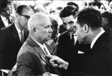 The kitchen debate', Moscow, USSR 1959 by Elliott Erwitt, 1959, Gelatin silver print, printed 1989 on double-weight semi-matte paper, sold Jun 2023