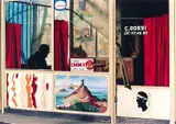 Dennis Stock, Village café, Lubéron, France 1980, 1980, Dye transfer print, printed 1989 on semi-matte paper