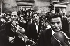 Josef Koudelka, Gypsies', Strážnice, East Slovakia 1965, 1965, Gelatin silver print, printed 1989 on double-weight semi-matte paper