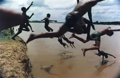 Bruno Barbey, The Amazon at the Columbia-Brazil border, Leticia 1966, 1966, Dye transfer print, printed 1989 on double-weight semi-matte paper