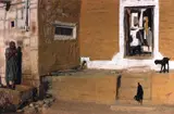 Harry Gruyaert, Jaisalmer, Rajasthan, India 1976, 1976, Dye transfer print, printed 1989 on double-weight semi-matte paper
