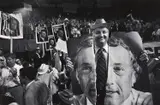 Gilles Peress, Republican Convention, Kansas City, Missouri 1976, 1976, Gelatin silver print, printed 1989 on double-weight semi-matte paper