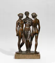 Fritz Klimsch, Drei Grazien, 1911, Bronze