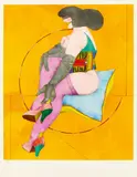 Richard Lindner, Circle and Pillow