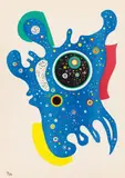 Stars (for VERVE) by Wassily Kandinsky, 1938, Farblithografie auf leichtem Karton, sold Dec 2016