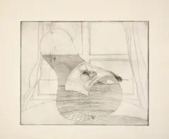 Aussicht by Dieter Roth, 1972, Radierung auf Bütten, sold Dec 2016