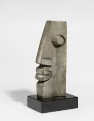 Broken Face Wall by Elizabeth Strong-Cuevas, 1985, Bronze, sold Nov 2016