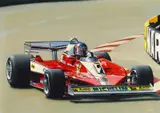 Luigi Rocca, Ohne Titel (Ferrari), 1995, Acryl auf Leinwand