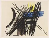 Konvolut von drei Aquatintaradierungen by Hans Hartung, 1953, Auf Arches (Wasserzeichen), sold Dec 2016