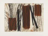 Konvolut von drei Aquatintaradierungen by Hans Hartung, 1953, Auf Arches (Wasserzeichen), sold Dec 2016