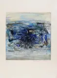 Zao Wou-ki, Ohne Titel, 1963, Farbaquatinta auf ARCHES (Wasserzeichen)