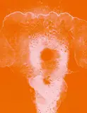 Otto Piene, April, 1971, Farbserigrafie auf Karton