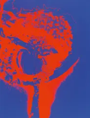 August by Otto Piene, 1971, Farbserigrafie auf Karton, sold Dec 2016