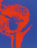 Otto Piene, August, 1971, Farbserigrafie auf Karton