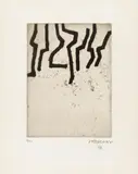 Eduardo Chillida, Aldati, 1967, Aquatinta auf Arches