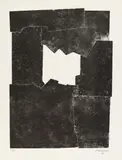 Eduardo Chillida, Sakon, 1968, Lithografie auf BFK RIVES (Wasserzeichen)