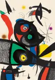 Oda à Joan Miro by Joan Miró, 1973, Farblithografie auf Velin, sold Nov 2016