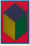 Sol LeWitt, Cube, 1996, Farbaquatinta auf Magnani Pescia