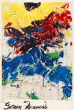 Sam Francis, Portrait de T. 1958/1959, 1987, Farbige Offsetlithografie auf Arches