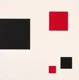 Jo Niemeyer, Ohne Titel, 1992, Acryl auf Leinwand, auf Holz aufgezogen