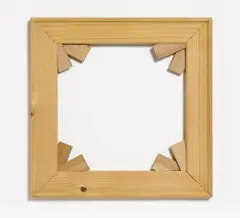 Keilrahmen by Imi Knoebel, 1968/1989, Holz, sold Dec 2016