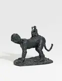 Malerstamm Georg und Otto by Jörg Immendorff, Bronze, sold Nov 2016