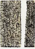 Lohengrin by Günther Uecker, 1986, Farblithografie auf BFK RIVES FRANCE (Wasserzeichen), sold Dec 2016