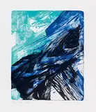 Kallos by Karl Otto Götz, 1998, Farblithografie auf FA 5 FABRIANO 50% COTTON (Wasserzeichen), sold Dec 2016