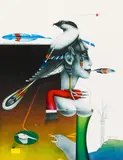 Paul Wunderlich, Im Schatten deiner Flügel I, II, und III