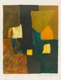 Serge Poliakoff, Composition rouge, verte et jaune