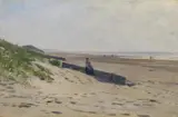 Eugen Dücker, Am Strand