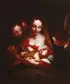 Carlo Maratta, Holy Night, Oil on metal