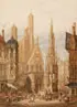 Henry Thomas Schafer, Frauenkirche, Watercolor
