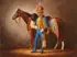 John Berry, 7th Regiment Dragoons Officer, Oil on canvas