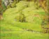 Fritz Köhler, Expansive Alpine Meadow Landscape with Figures, Oil on canvas