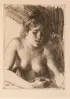 Anders Zorn, Bust, Etching Asplund 272