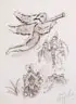 Marc Chagall, Boris Godounov Moussorgsky, Lithograph