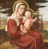 Ivo Saliger, Madonna and Child, Oil on board
