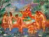 William James Glackens, Buddha with Maidens