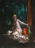 Indiana Gyberson, Kashmiri, Oil on board