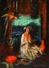 Indiana Gyberson, An Unforgotten Melody, Oil on board