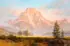 Jim Wilcox, Mt. Moran Sunrise, Oil on masonite
