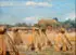 Aleksander Aleksandrovich Lukashevich, Hay Stacks, Oil on canvas