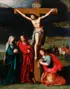 Pieter Lisaert, The Crucifixion, Oil on wood panel