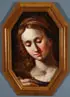 A Magdalene by Italian School, Oil on octagonal wood panel- probably a fragment, offered Nov 2013