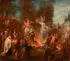 E. Richard, The Martyrdom of Crusader Knights, Oil on cavas