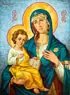 Grigorije Samojlov, Icon of the Mother of God, Oil on canvas