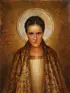 Klaus Clausmeyer, The Young Virgin of Tears, Oil on canvas