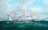 Frederick Tudgay, The British Clipper Ship "Sobaron" off Dover, Oil on canvas