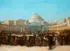 Amédée Fauré, Military Parade at Pantheon, Oil on canvas